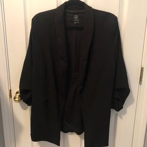 Black Loose Fitting Blazer